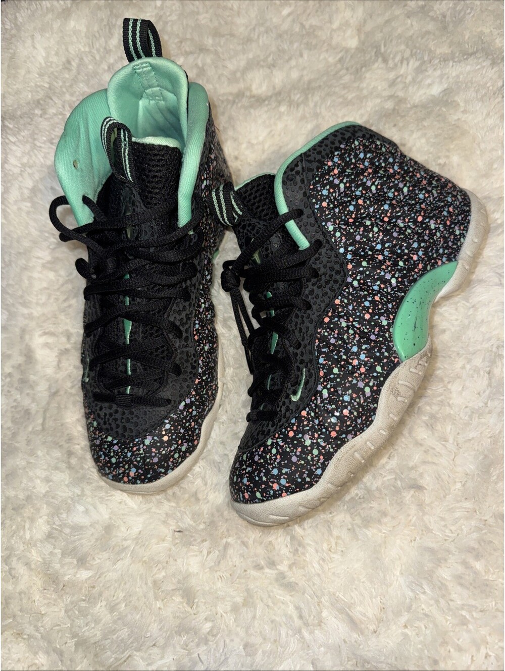 Nike Little Posite One QS (GS) 846077 004 Sneakers Size 6Y